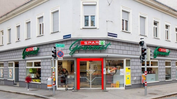 Hier sehen Sie den SPAR GOURMET Markt in der Gymnasiumstraße