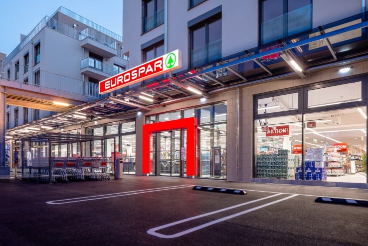 Hier sehen Sie den SPAR Markt in der Grillgasse