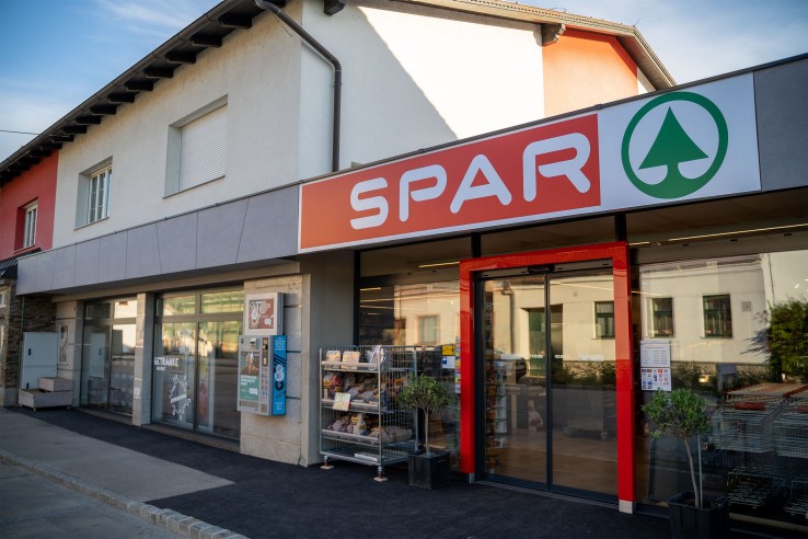 Hier sehen Sie den SPAR Markt in Nappersdorf