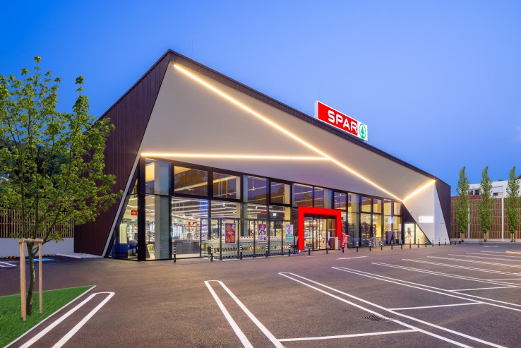 Hier sehen Sie den SPAR Markt in Pressbaum