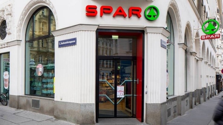 Hier sehen Sie den SPAR Markt in der Siebensterngasse