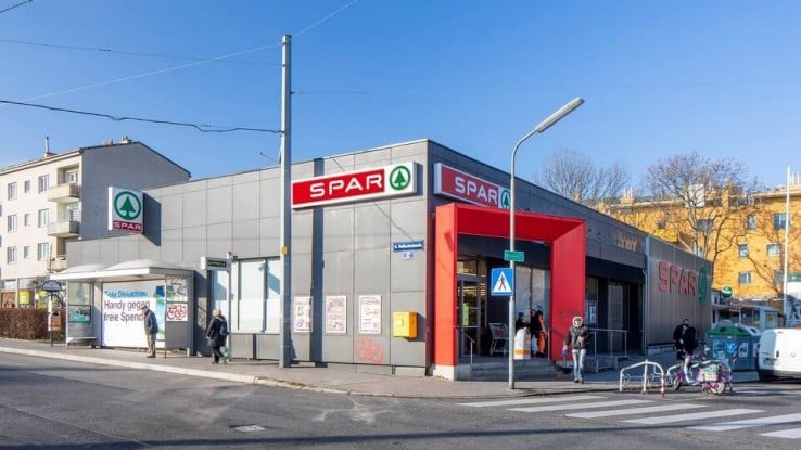 Hier sehen Sie den SPAR Markt in der Weißenböckstraße