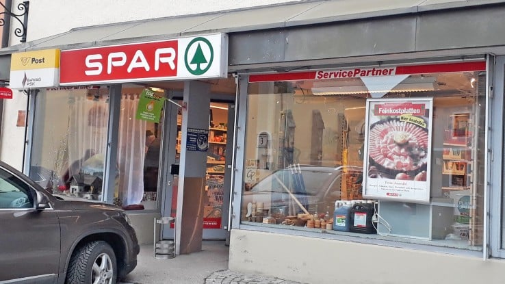 Hier sehen Sie den SPAR Markt in St. Oswald