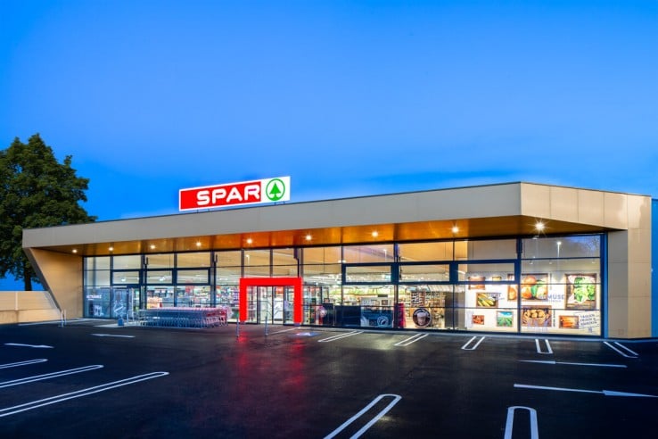 Hier sehen Sie den SPAR Markt am Haspingerplatz
