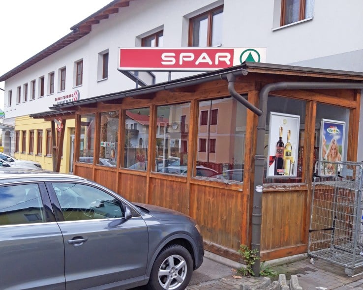 Hier sehen Sie den SPAR Markt in Frankenfels