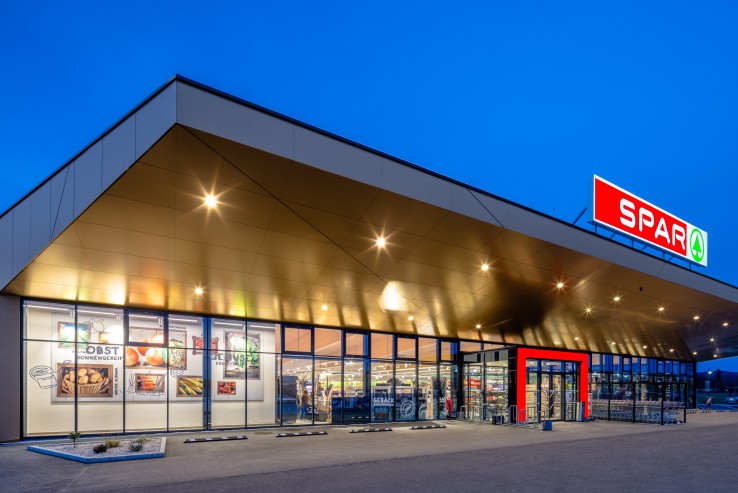 Außenaufnahme der Spar Filiale Fiedl in Etsdorf in Niederösterreich