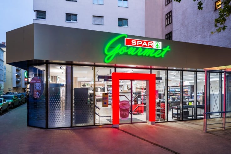 Hier sehen Sie den SPAR GOURMET in der Taborstrasse