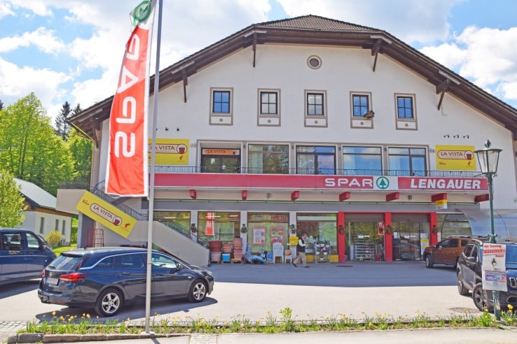 Hier sehen Sie den SPAR Markt in Göstling