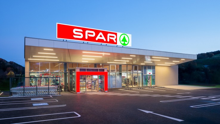 Außenansicht Spar Filiale in Scheibbs