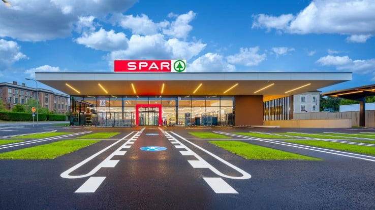 Hier sehen Sie den SPAR Markt in Ternitz