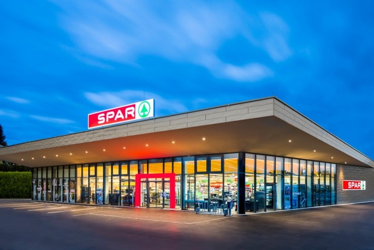 Hier sehen Sie den SPAR Markt in Zisterdorf