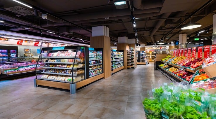 Hier sehen Sie den EUROSPAR Markt in der Sackstraße