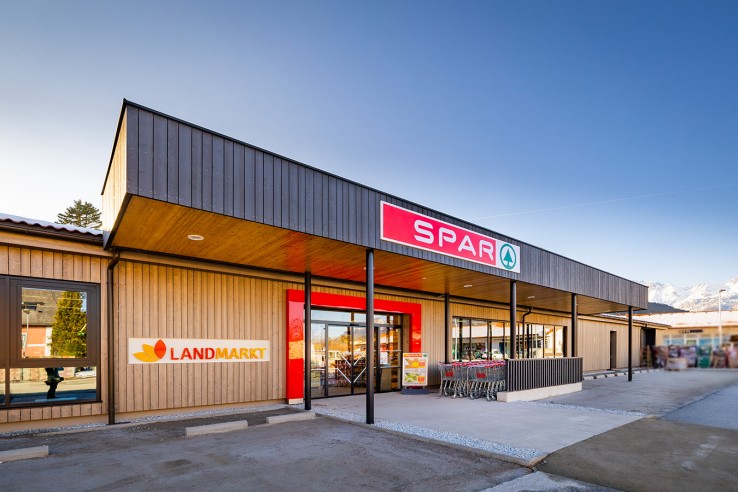 Hier sehen Sie den SPAR Markt in Admont