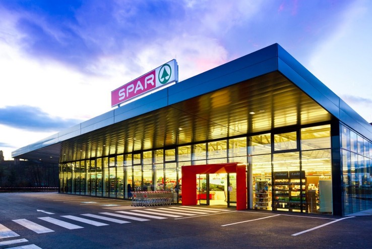 Hier sehen Sie den SPAR Markt in Stainz