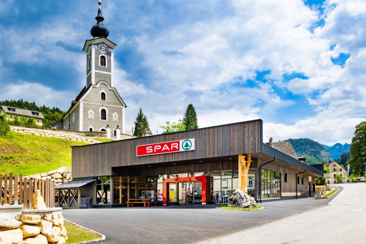 Hier sehen Sie den SPAR Markt in Hieflau