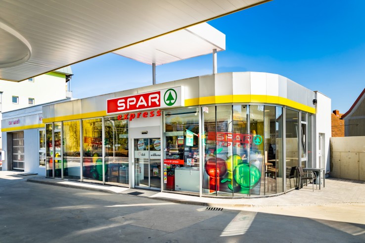 Hier sehen Sie den SPAR express Markt in Hartberg