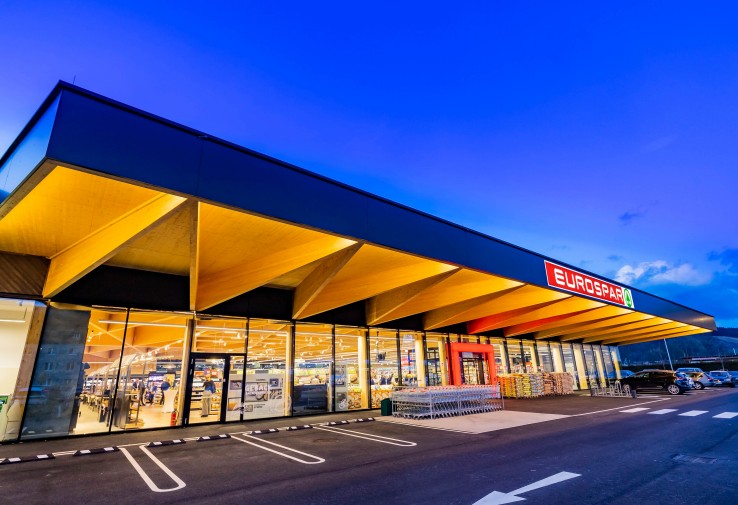 Hier sehen Sie den EUROSPAR Markt in Hönigsberg