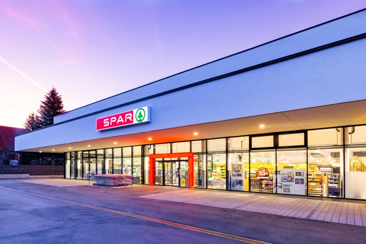 Hier sehen Sie den SPAR Markt in Graz
