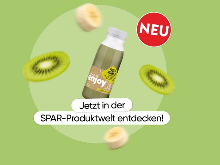 SPAR enjoy Sommer Smoothie; Jetzt in der Produktwelt entdecken