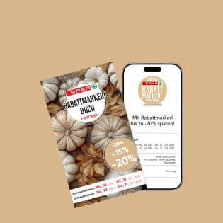 Rabattmarkerl Buch Oktober