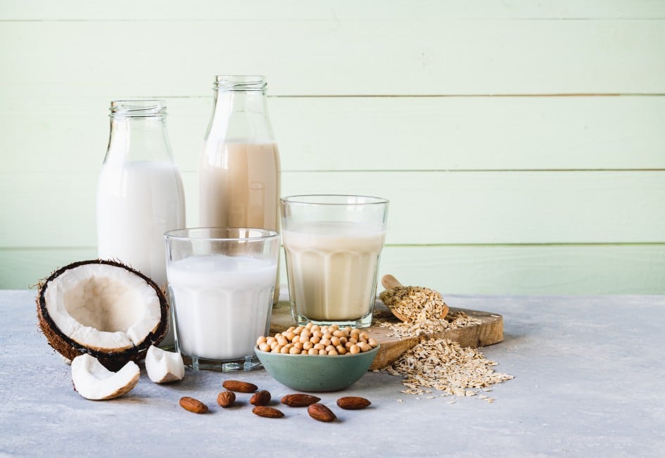Vegan Milchalternativen