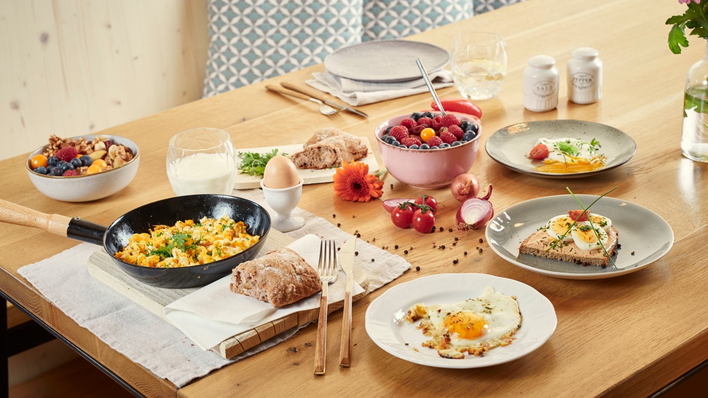 Frühstückstisch