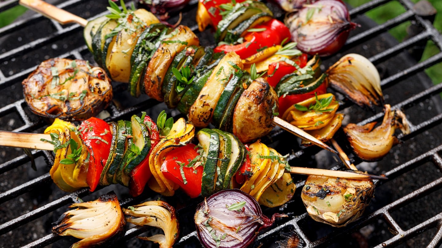 Gemüsespieße Grillen