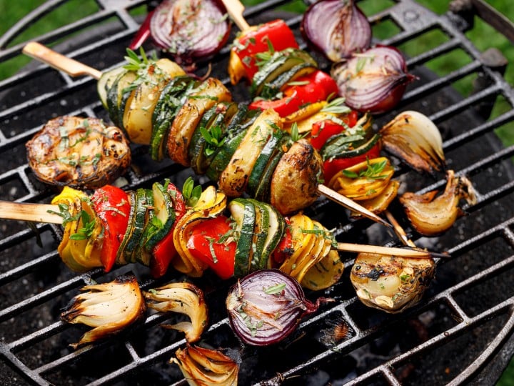 Gemüsespieße Grillen