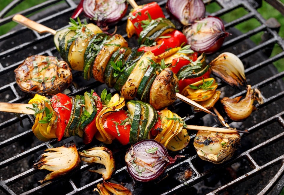 Gemüsespieße Grillen