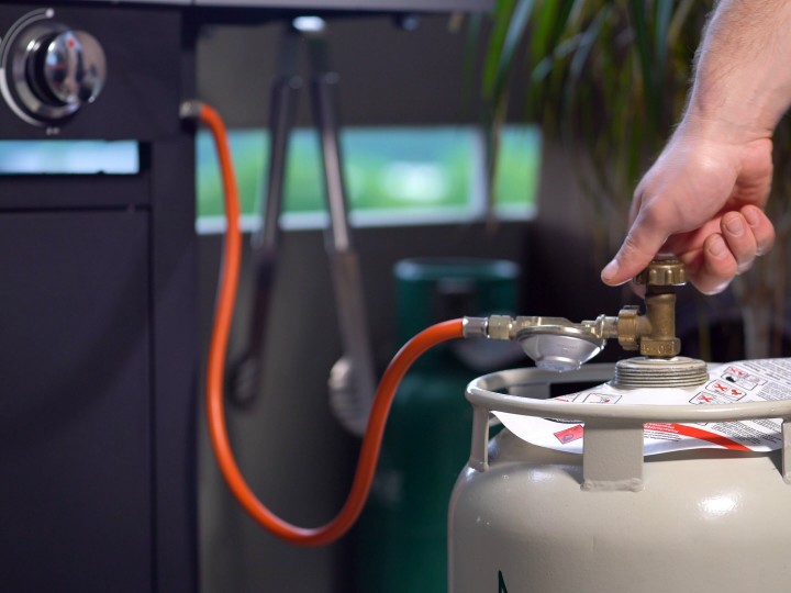 Gasflasche für Gasgriller