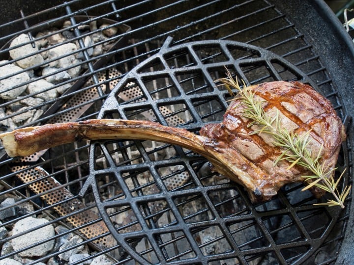 Steak auf Grill