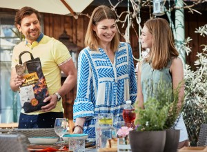 Grillen mit Familie