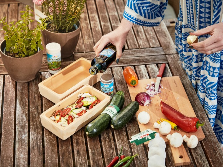 Grillen mit Familie