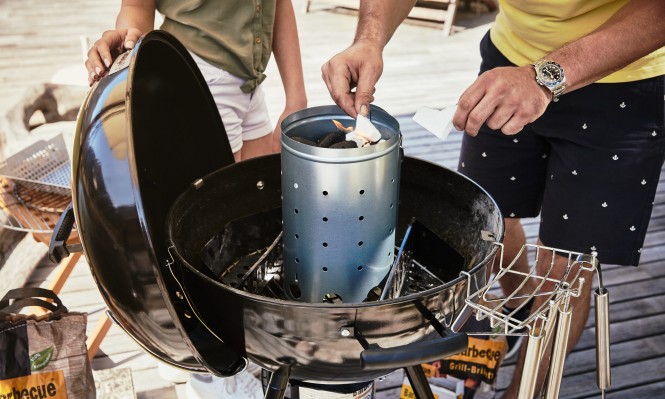 Grillen mit Familie