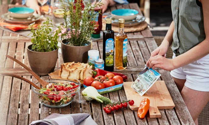 Grillen mit Familie