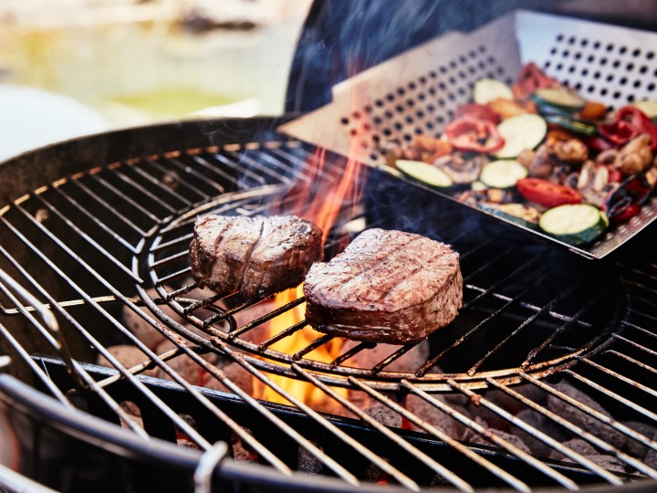 Grillen mit Familie