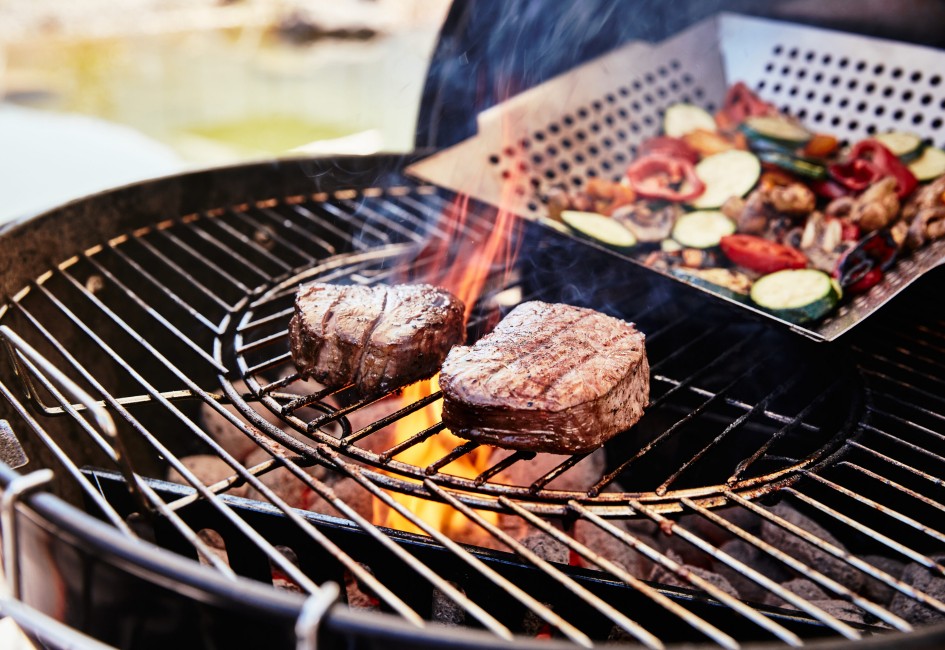 Grillen mit Familie