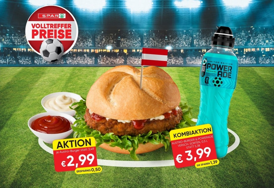 Austro-Burger zur Fußball-WM