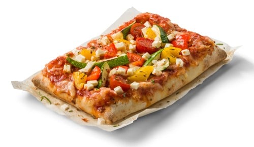 Pizzaschnitte Grillgemüse