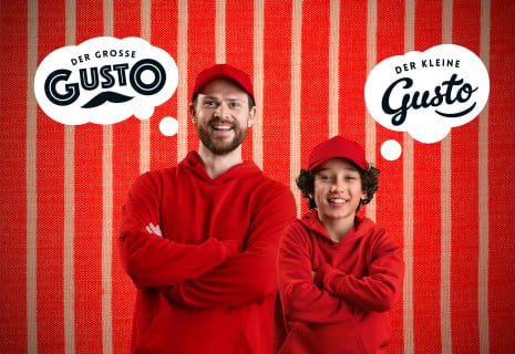 Der große und der kleine Gusto