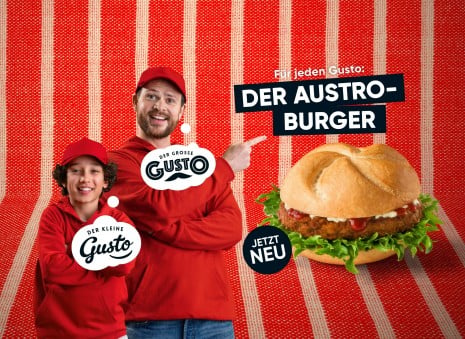 Neues Gusto Angebot: Austro-Burger