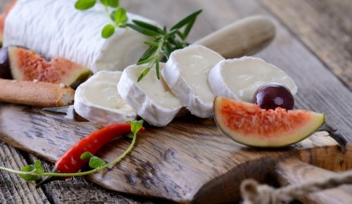 weicher Ziegenkäse