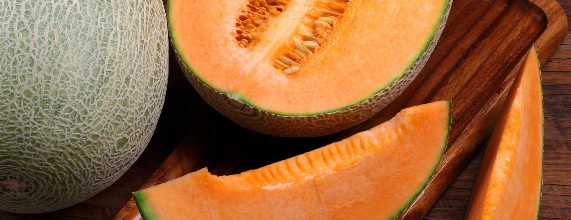 Cantaloupe Melonen