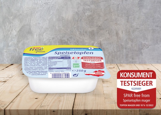 Testsieger Speisetopfen mager