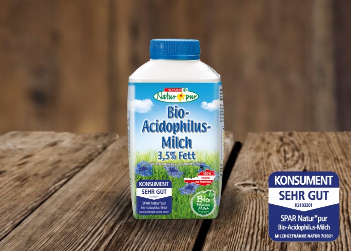 SPAR Natur*pur Bio-Acidophilus-Milch
