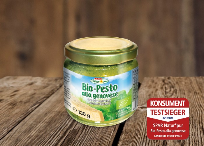 SPAR Natur*pur Bio-Pesto alla genovese
