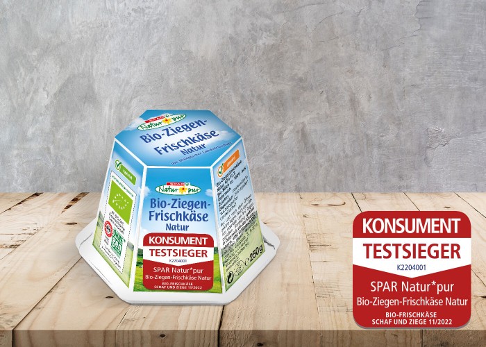 Testsieger Bio-Ziegen-Frischkäse