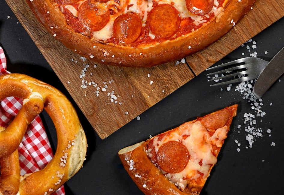 Brizza Salami am Holzbrett