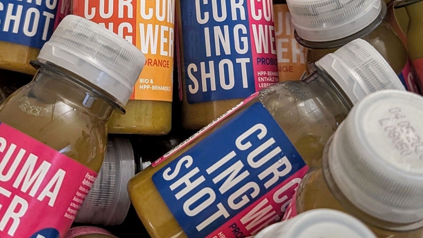 Curingshots verschiedene Sorten auf Eis