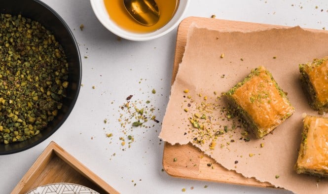 hana, sweets, baklava, orient, vienna, 